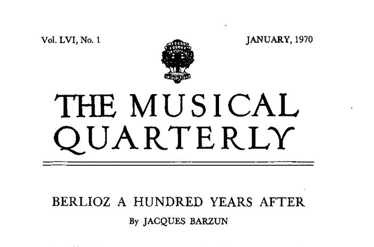 <center>白遼士逝世百周年紀念，當時是《The Musical Quarterly》期刊的「封面故事」。</center>