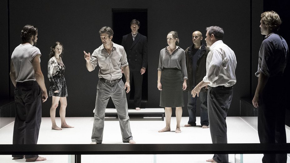 Tony Award-winning production A View from the Bridge directed by Ivo van Hove with scenic and lighting design by longtime van Hove collaborator Jan Versweyveld (Photo by Jan Versweyveld)